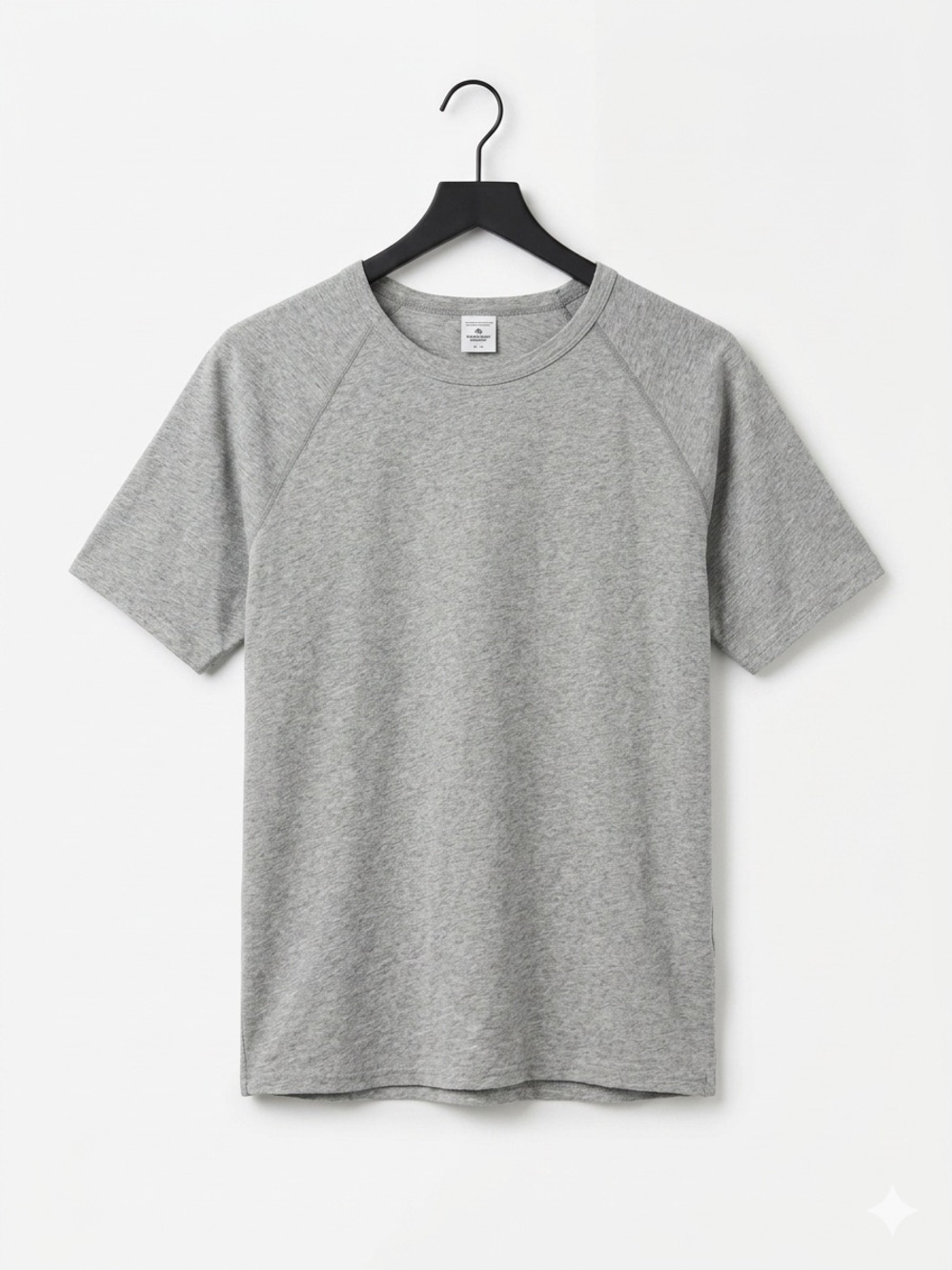 Reigning Champ XL Grey Vault Raglan Jersey T-Shirt in Vintage Heather Hrey